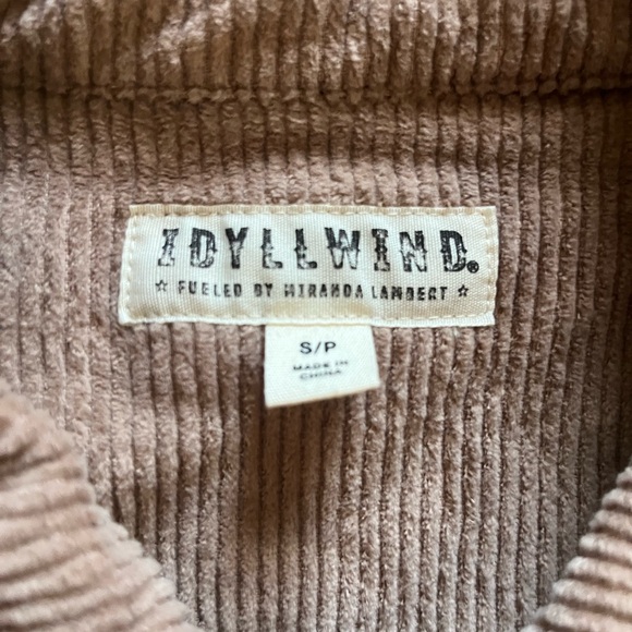 Blue and Tan Corduroy Jacket - Picture 3 of 4